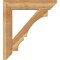 Ekena Millwork Balboa Slat Rough Sawn Bracket w/ Offset Brace, Western Red Cedar, 8"W x 36"D x 40"H BKT0806X36X40BOA06RWR - alternate 4